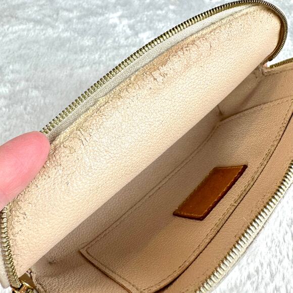 Louis Vuitton Damier Azur Pouch PM or Crossbody Bag NICE! Great gift! - Picture 8 of 13